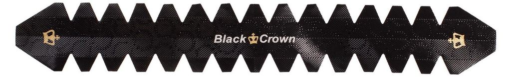 Black Crown Adamantium Black Padel-Schutz gezahnt