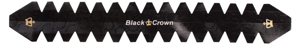 Protecteur Dentelé Black Crown Adamantium Noir pour Padel Durable