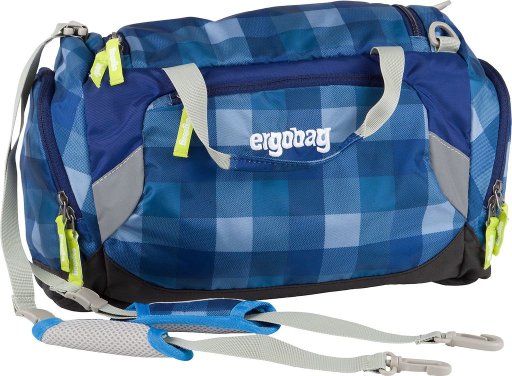 ergobag Sporttasche Sportbag KaroalaBär blau mehrfarbig Produktbild 