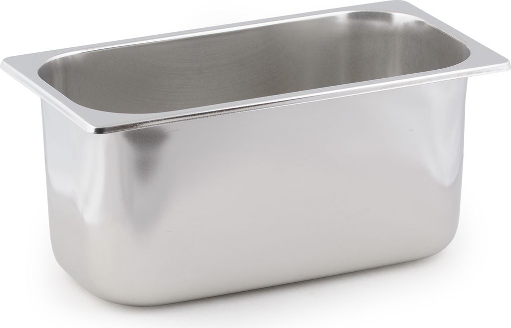 Spülbecken aus Edelstahl, rechteckig, 320 x 170 x 150mm, hygienisch und robust