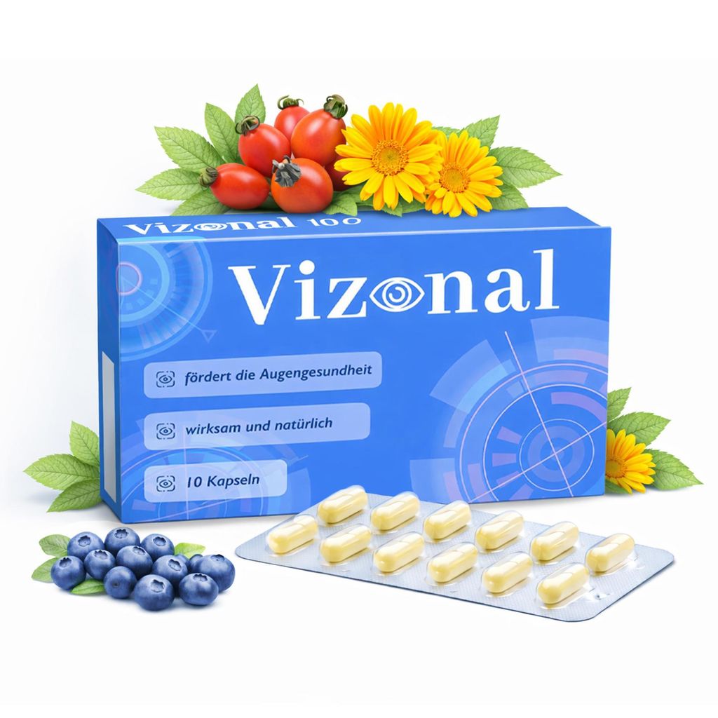 Vizonal - Augenvitamin für klare Sicht | 10 Kapseln | Produktbild 