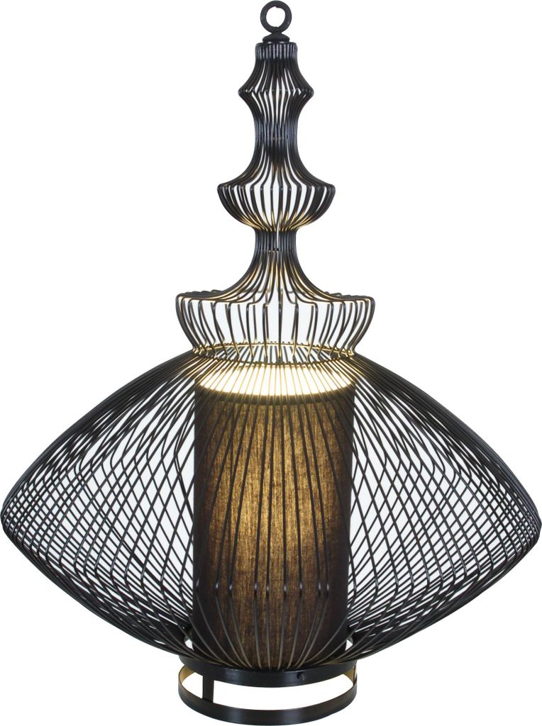 Näve Leuchten Hockerleuchte "YOUNG LIVING" Hockerleuchte "YOUNG LIVING" Tischleuchten - Hockerleuchte "YOUNG LIVING", Tischlampe aus Metall in sch...