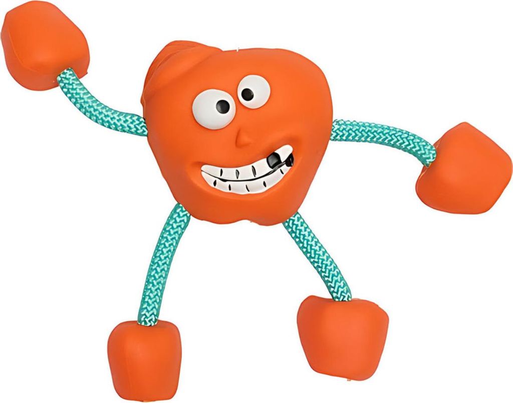 Companion Hundespielzeug Emoji-Mann mit Squeaker