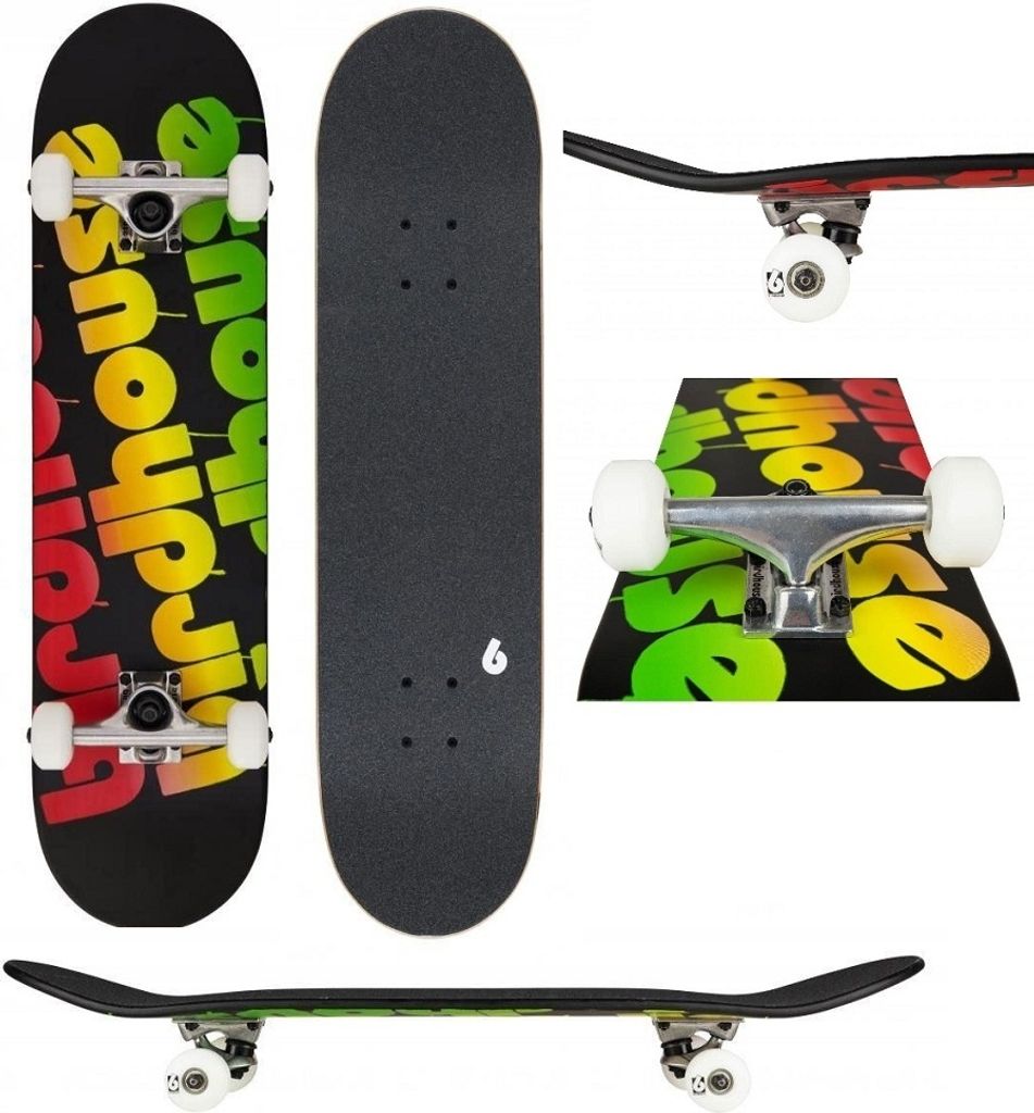 Birdhouse Triple Stack Rasta 8.0 Komplettboard Produktbild 
