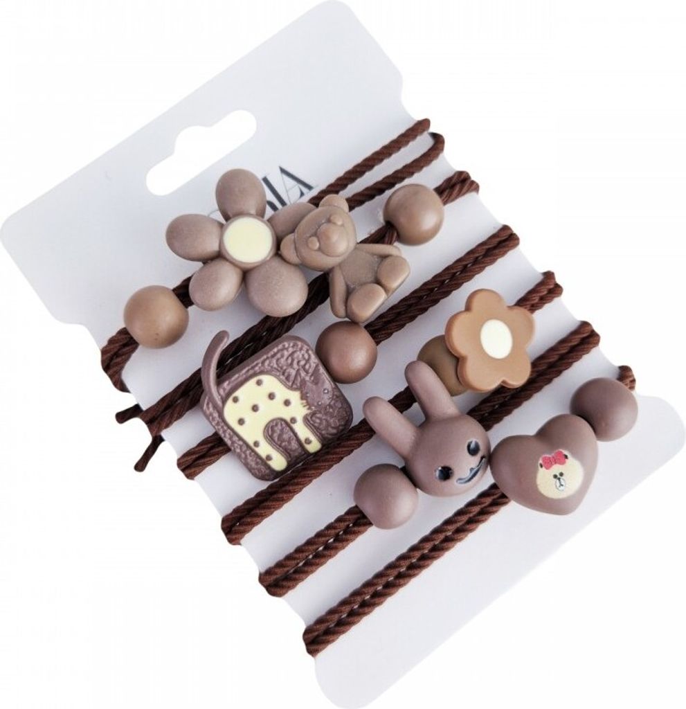 Carla Haargummi-Set für Damen Warchild verschiedene farben One size