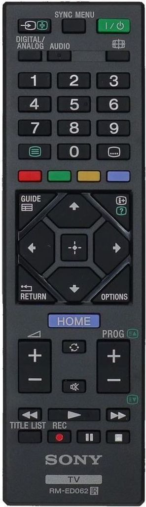 Sony REMOTE (RM-ED062) TCN 17TV018, 149271811 Produktbild 