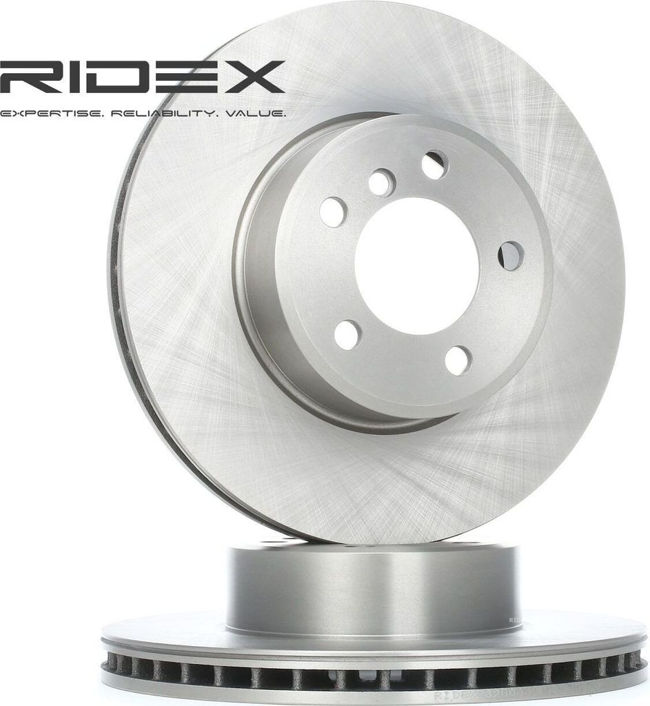 RIDEX 82B0639 - OE 34116750265 Bremsscheibe, Vorderachse für 7er (E65)