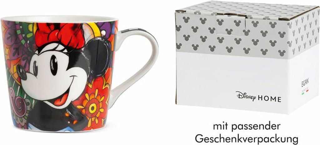 Gilde Disney Home Tasse / Becher Minnie, Kaffeebecher, Teetasse, Porzellan, 430 ml, 81293