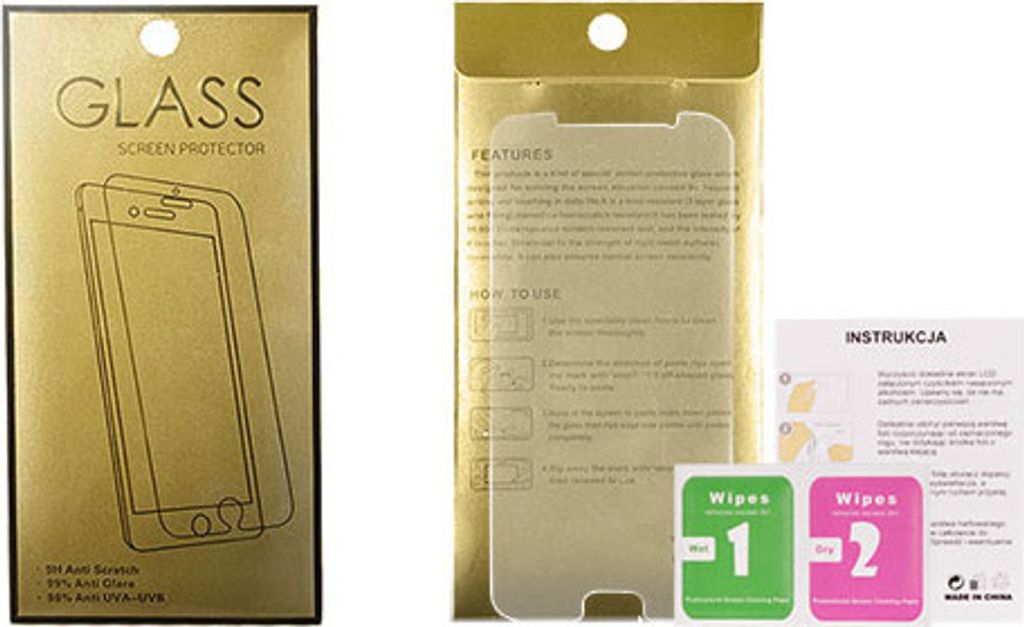 Glasfolie Gold für Xiaomi Redmi Note 11 5G