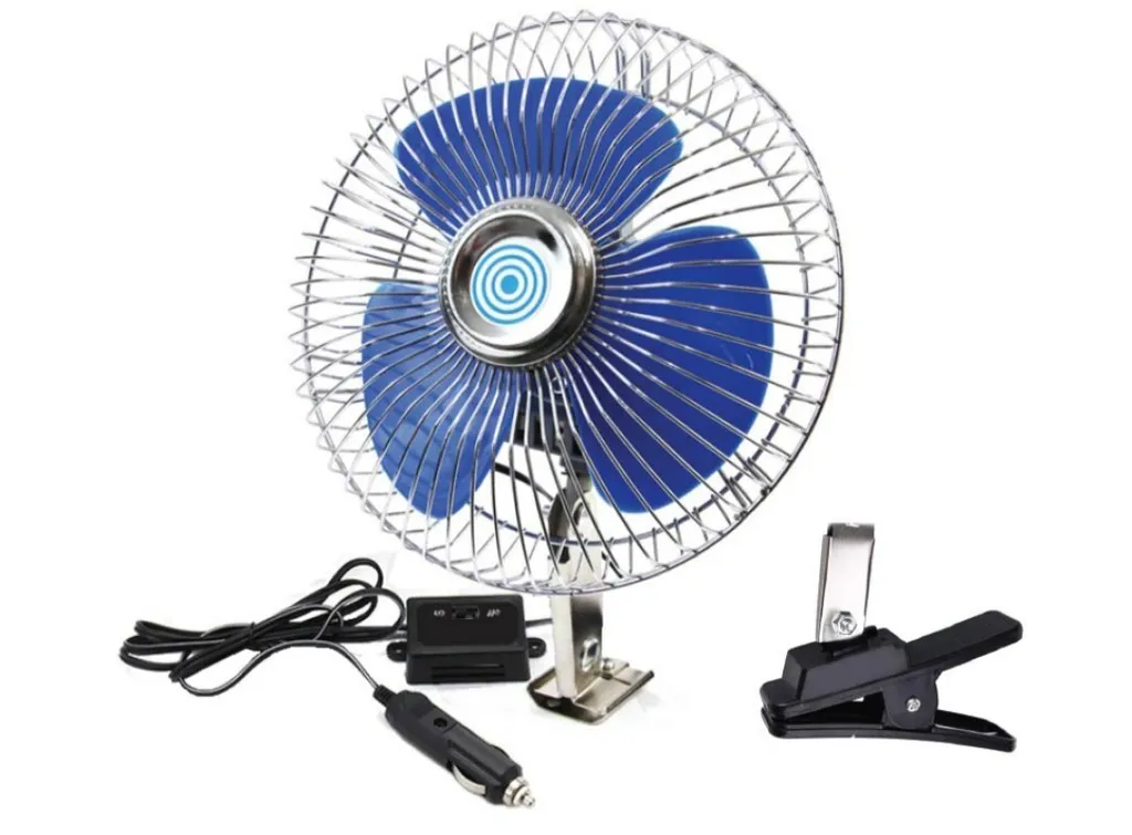 Ventilatore 24V CFAN-15 AMIO: Aria Fresca per Camper e Van | Clip e Viti