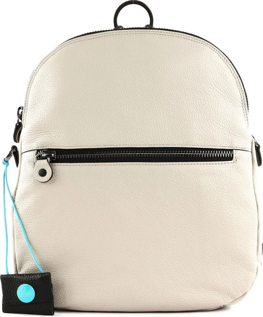 Sac à Dos Femme Transformable Gabs Janne en Cuir Beige Taupe Stone