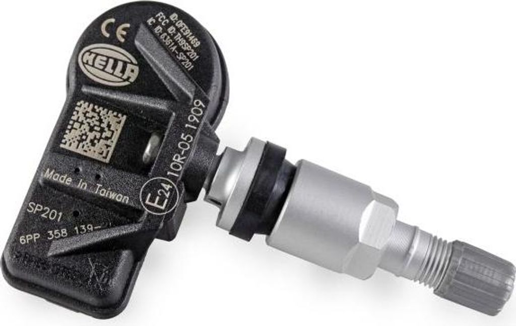 HELLA 6PP 358 139-011 Radsensor, Reifendruckkontrollsystem OE 36236798726 kompatibel mit X6