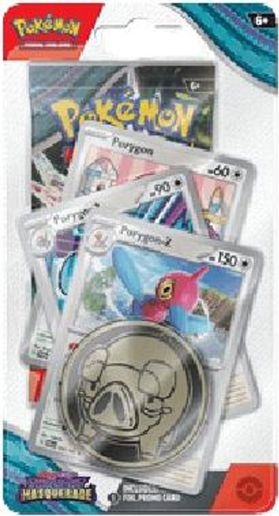 Pokemon Twilight Masquerade: Porygon-Z Premium Checklane Blister