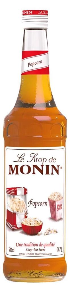 Monin Popcorn Sirup Vol. 0.7L Produktbild 