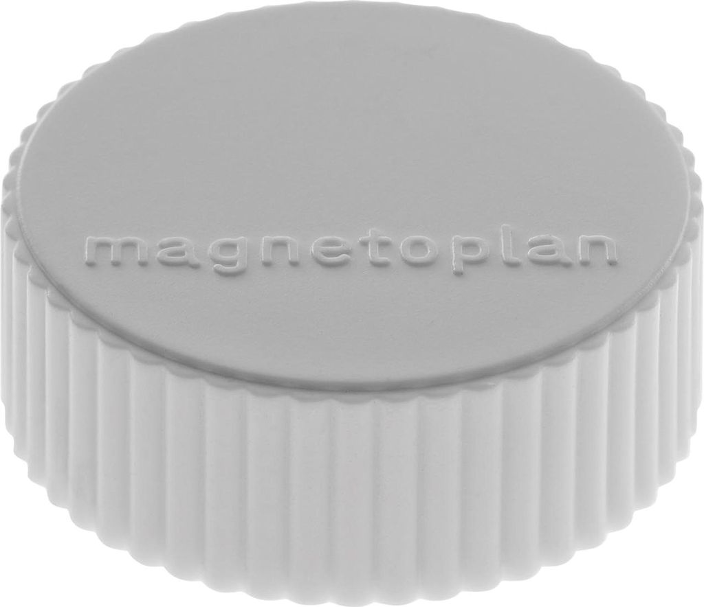 Magnet Discofix Magnum 1660001 34mm grau 10 Stück Packung mit 20 Stück