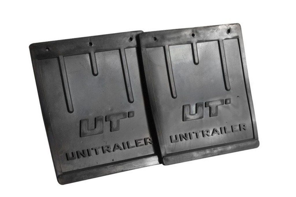 UNITRAILER Spritzlappen-Set 220x243 mm aus Gummi 2 Stück Produktbild 