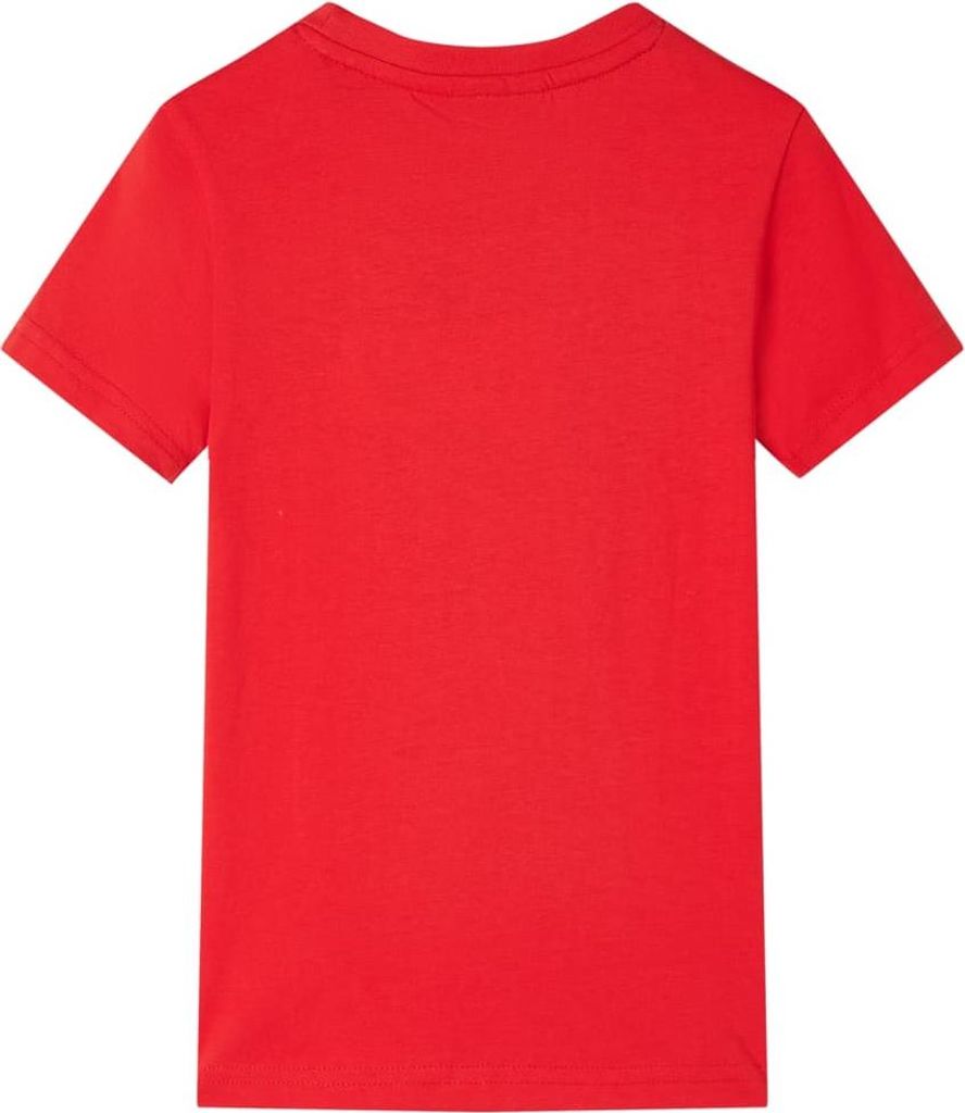 vidaXL Kinder-T-Shirt Rot 116
