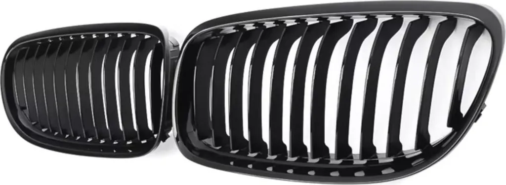 Pare-chocs Avant Noir Brillant pour BMW E90 E91 LCI Berline 2009-2011