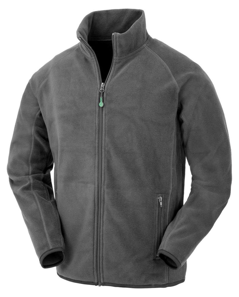 Result Genuine Recycled - Jacke Fleece für Herren FK2464 (4XL) (Grau)
