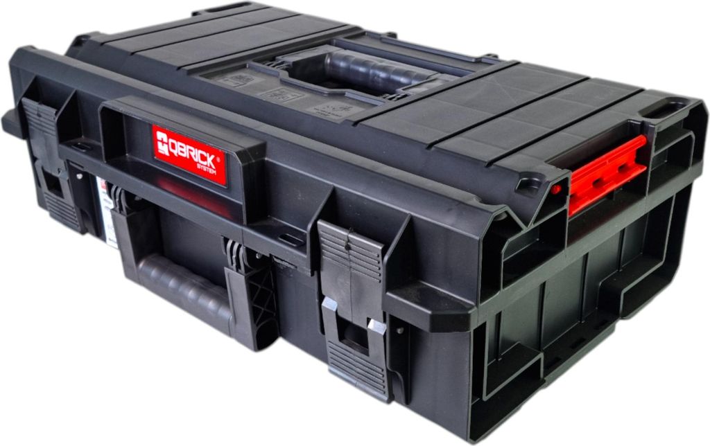 Qbrick System ONE 200 Basic Werkzeugkoffer universeller modularer Organizer 585 x 385 x 190 mm 15,4 l IP66 - alte Version