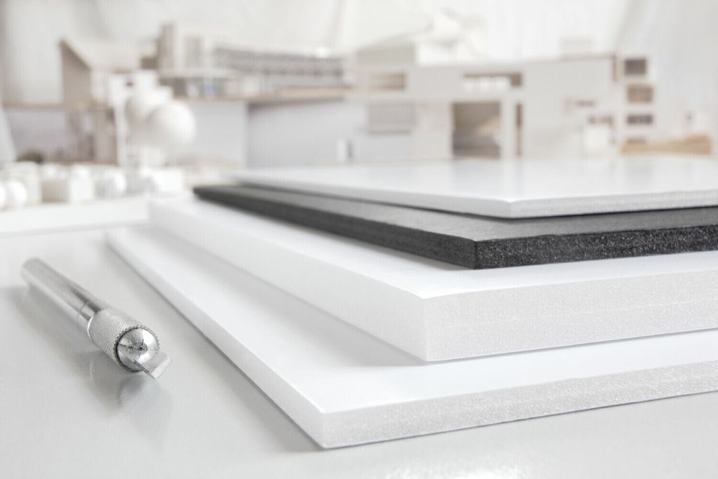 transotype Foam Boards 700 x 1.000 mm weiß 3 mm