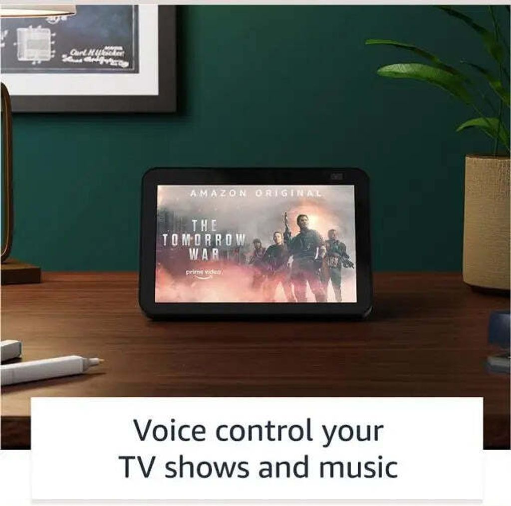 Amazon Echo Show 8 (2. generacja 2021) Antraciet DE Zdjęcie produktu 6