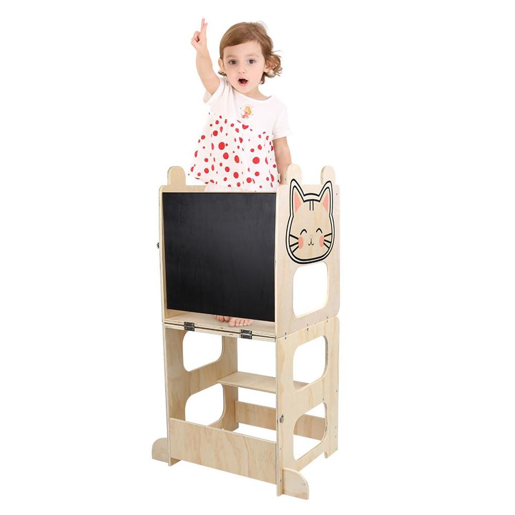 Tour d'apprentissage Chaise d'apprentissage avec tableau à Image du produit 