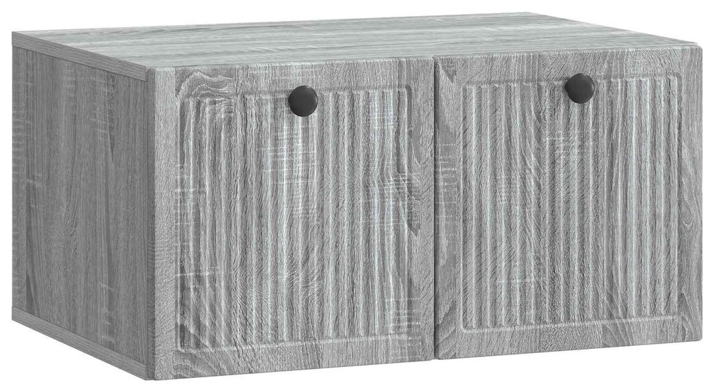 Maison Exclusive - Wandmontierter TV-Schrank Graues Sonoma 59,5 x 41 x 30 cm