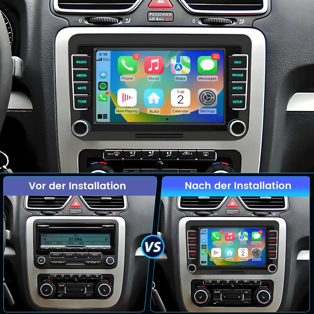 Système de Navigation Android VW Polo et Golf 6 avec WiFi et Bluetooth - 5