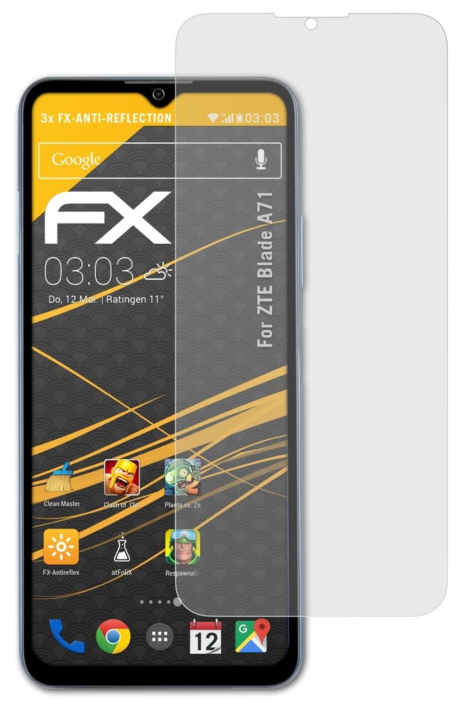 AtFoliX Panzerfolie Für Nokia 5.4 – Entspiegelnd & Stoßdämpfend (3er Pack)