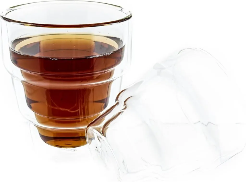 Set Mulex 8 Bicchieri a Doppio Vetro 250ml | Il Tuo Momento di Relax