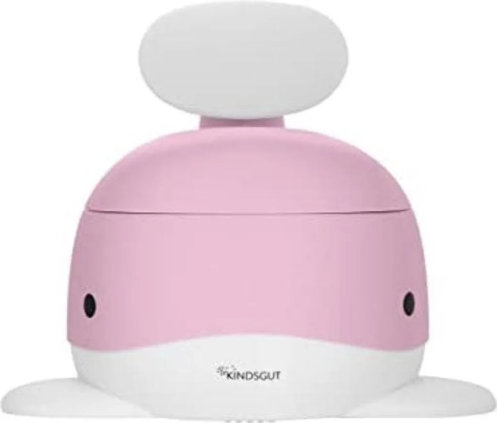 Toilettes d'apprentissage bébé baleine rose avec dossier confortable