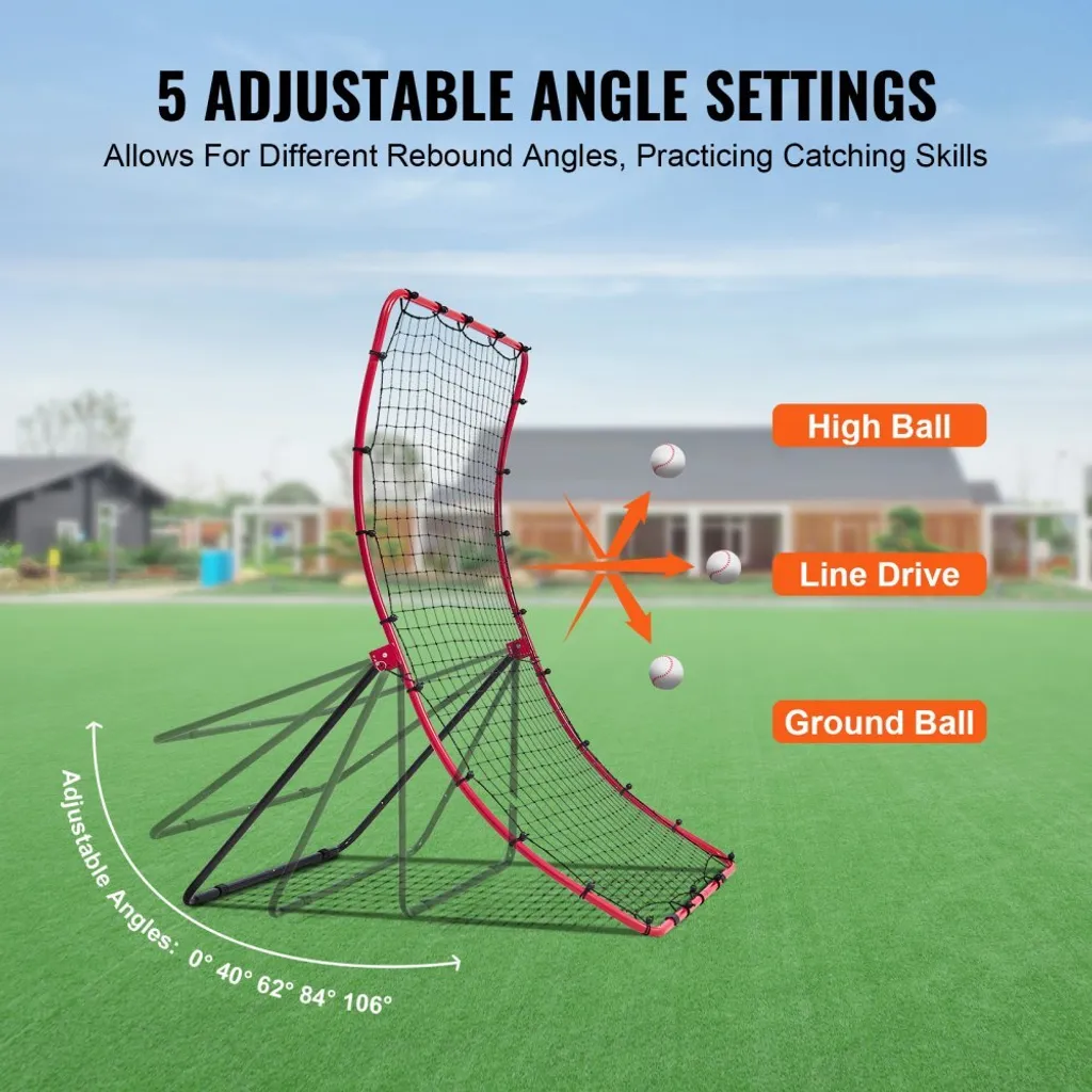 Filet Pitchback de Baseball pour Entraînement au Lancer et Réception