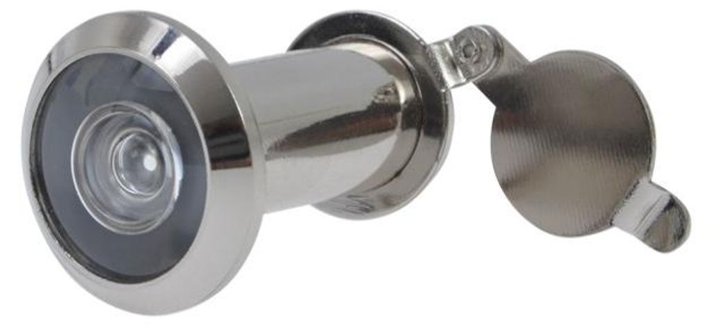 Türspion 16 mm 35-60 mm Nickel Sichtwinkel 200° Sparpackung