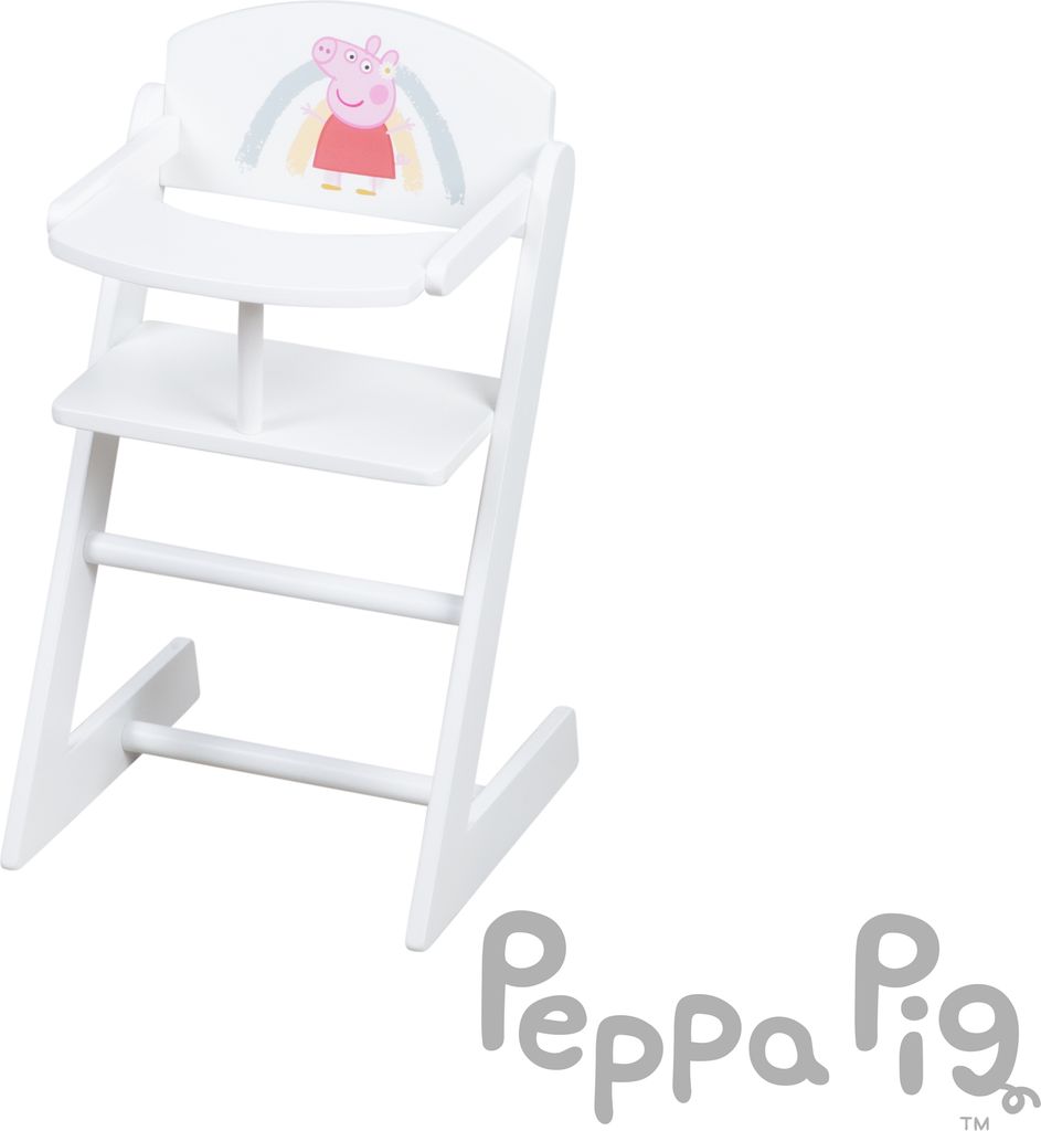 roba Puppenhochstuhl Peppa Pig - Stuhl für Babypuppen - Produktbild 