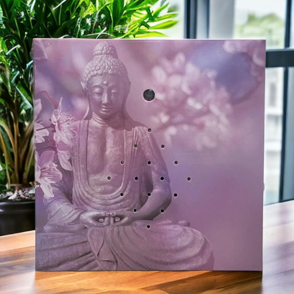 Vogelhaus mit Geräusch - Zwitscherbox - Vogelgeräusche Haus für das WC - Vogelgeräusche Haus