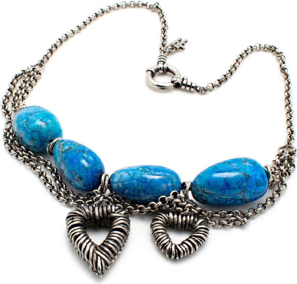 Damenhalskette Folli Follie 4N0T051KU 25 cm