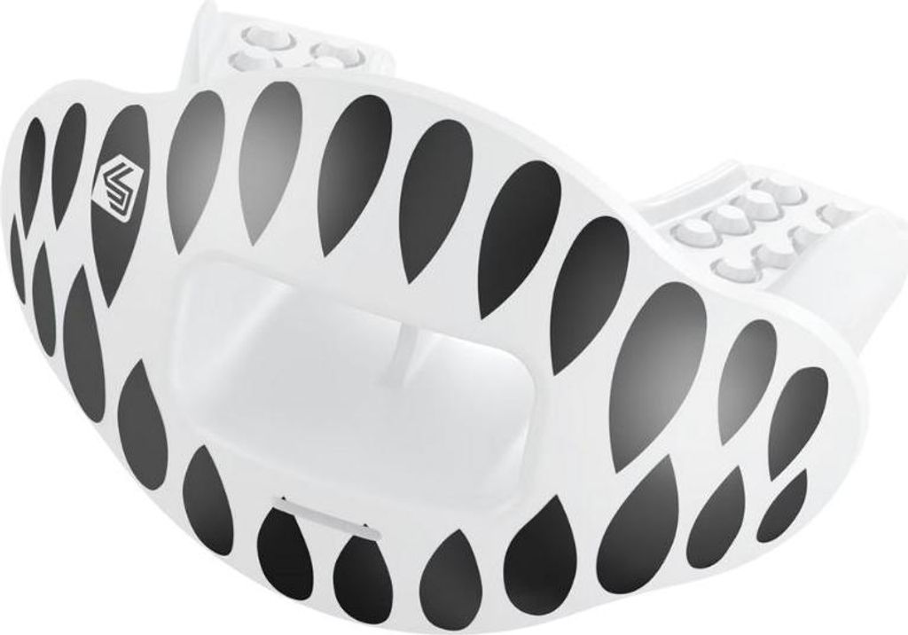 Shock Doctor Max AirFlow Lippenschutz Print White Fang American Football Artikel
