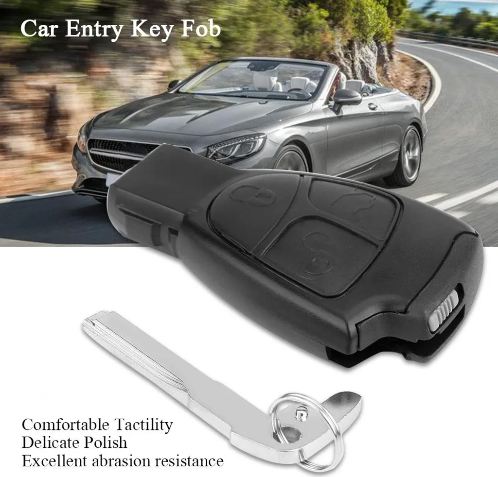FOB 433.92MHz pour Mercedes Benz avec 3 Boutons de Commande à Distance - 4