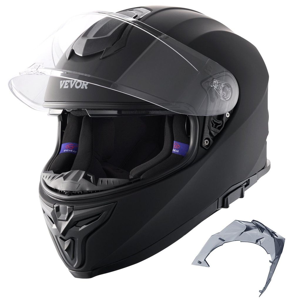 VEVOR Motorhelm, integraalhelm model M, ABS-helm met Productafbeelding 