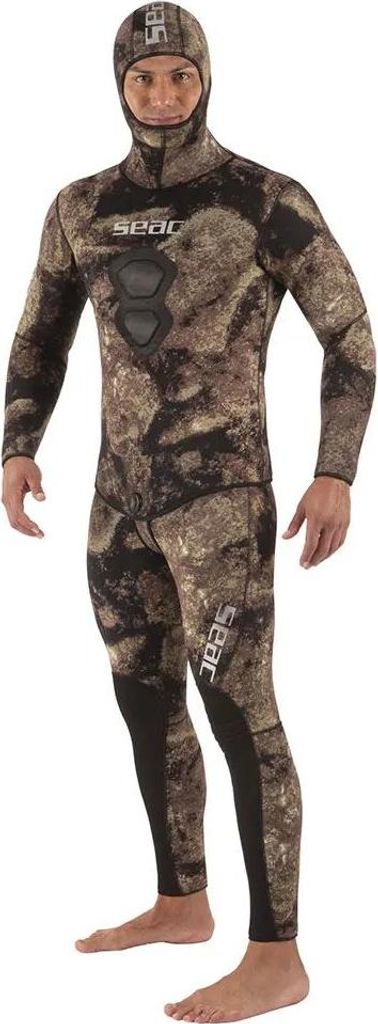 Seacsub Royal Camo Speerfischen-neoprenanzug 5 Mm Braun L Herren Braun L