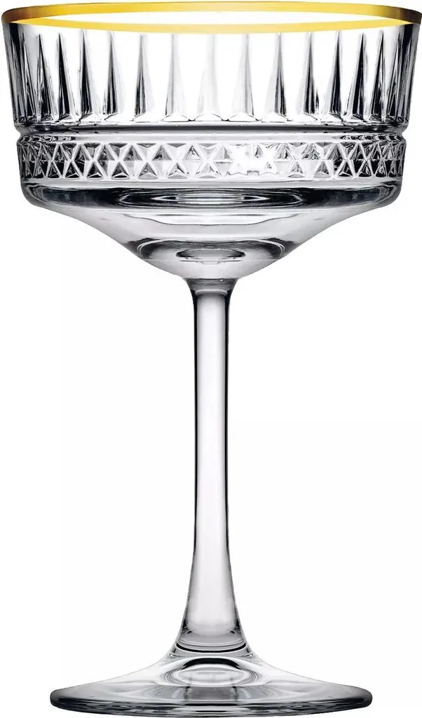 Coppa Champagne Paşabahçe Elysia Gold 260ml | Bordo Oro Professionale