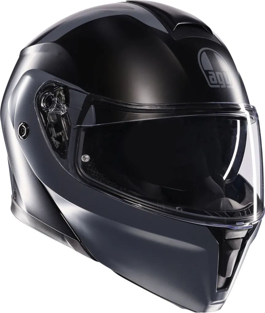 Casque Modulable AGV Streetmodular Resia Noir et Gris - Taille XL 61 62