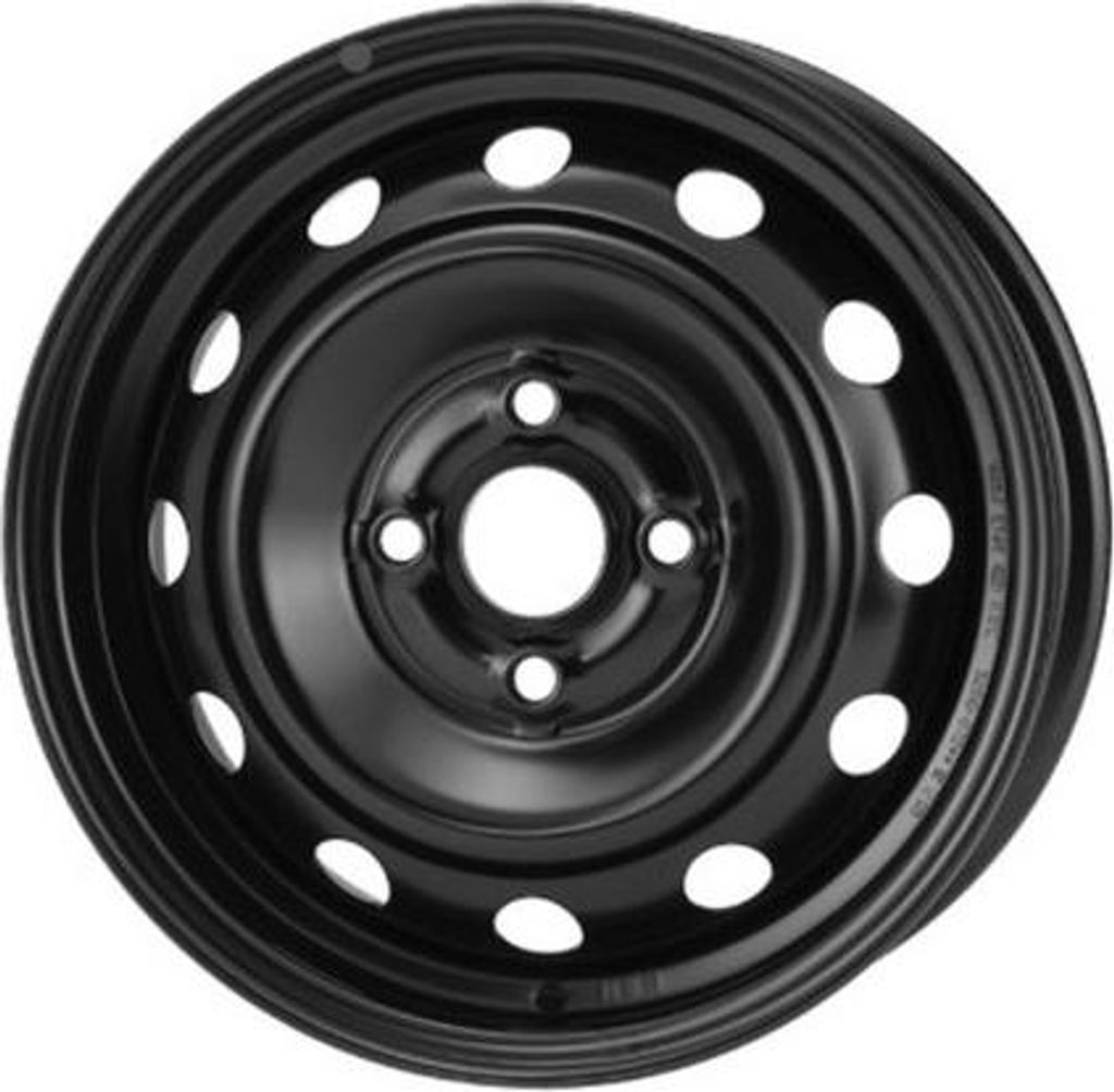 Alufelge Alcar Acciaio 5490 5X14 4X100 Et 46 Black Produktbild 