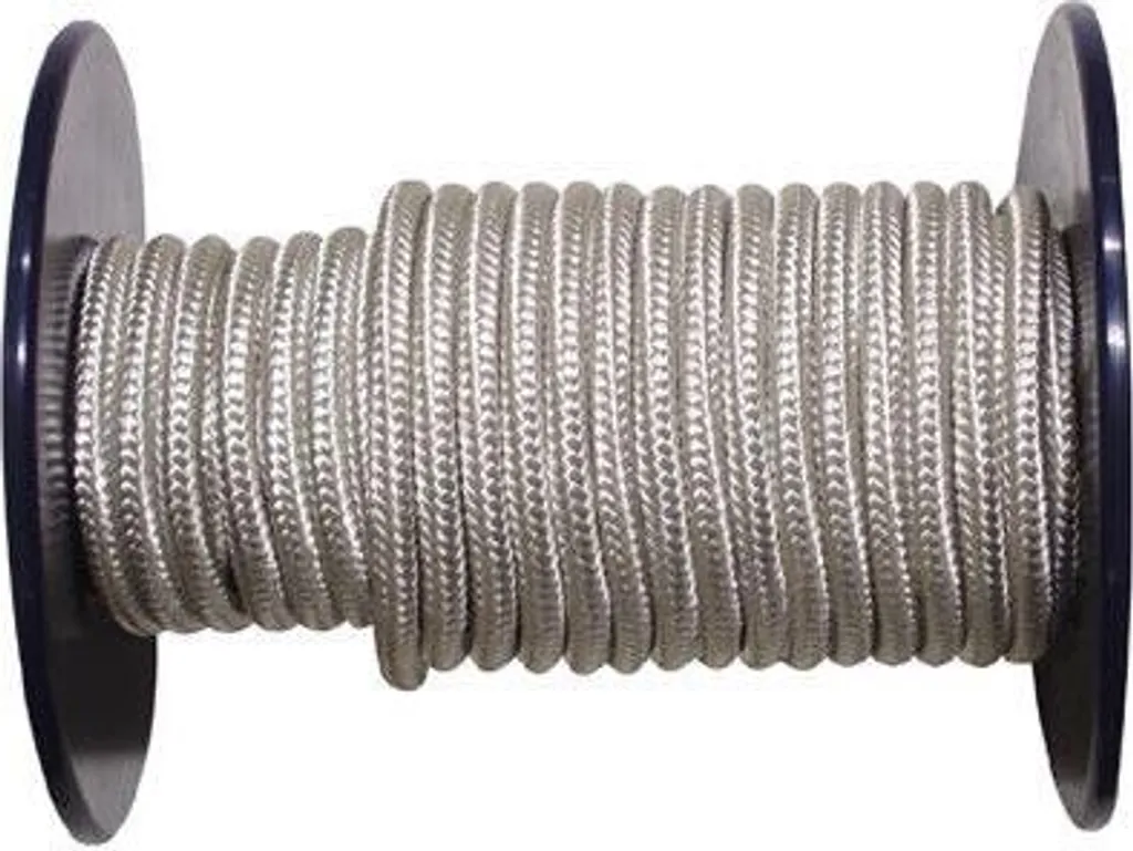 Cordelette 8mm haute résistance en PA bi-tressé, longueur 100m