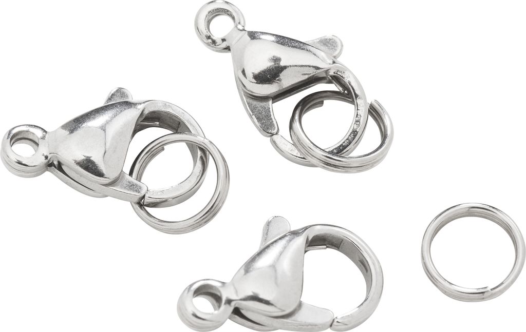 Karabinerhaken, Edelstahl, 3 Stück Produktbild 