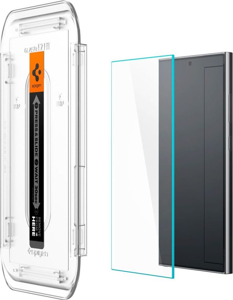 Szkło Hartowane Spigen Glas.tr Ez Fit Na Samsung Galaxy S24 Zdjęcie produktu 6
