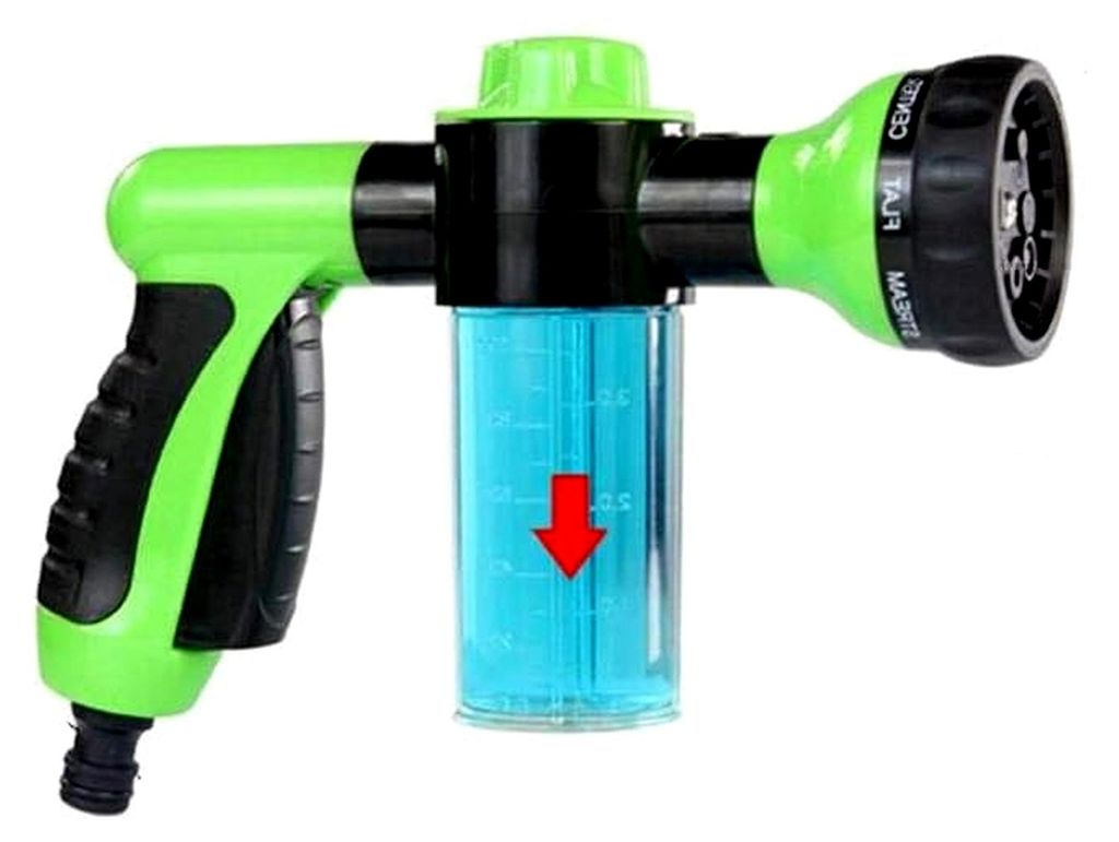 Tragbare Hochdruck-Schaumlanze, Wasserpistole, Strahl, Autowaschanlage, Sprühgerät, Reinigungswerkzeug für Auto, Zuhause, Automobil, Heimgebrauc...