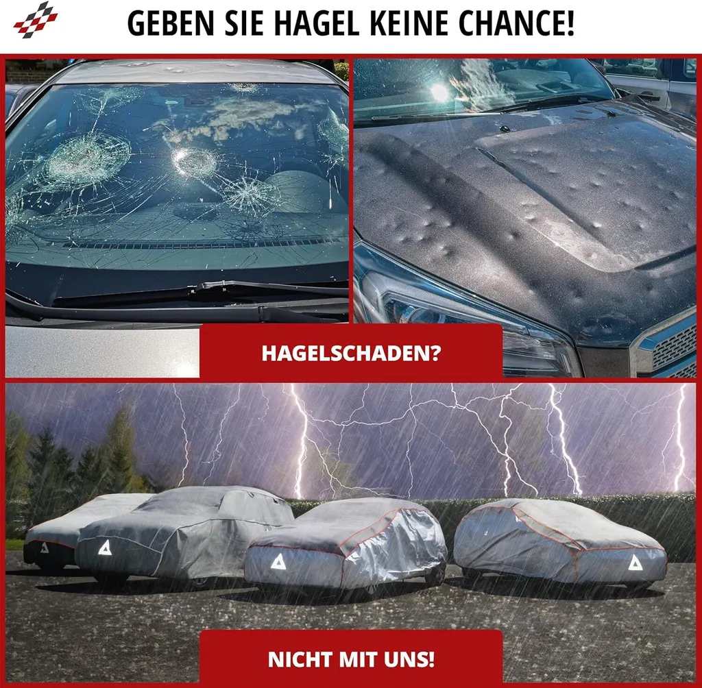 Bâche Voiture Anti-Grêle XXL 100% Polyester Renforcé Perma Protect - 7