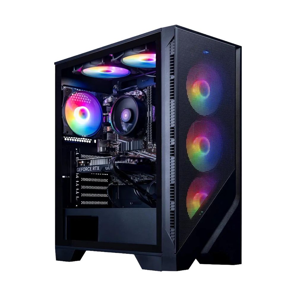 Gaming Komplett PC SET AMD Ryzen 5700G 8x 4.6 Ghz 32GB Ram Produktbild 